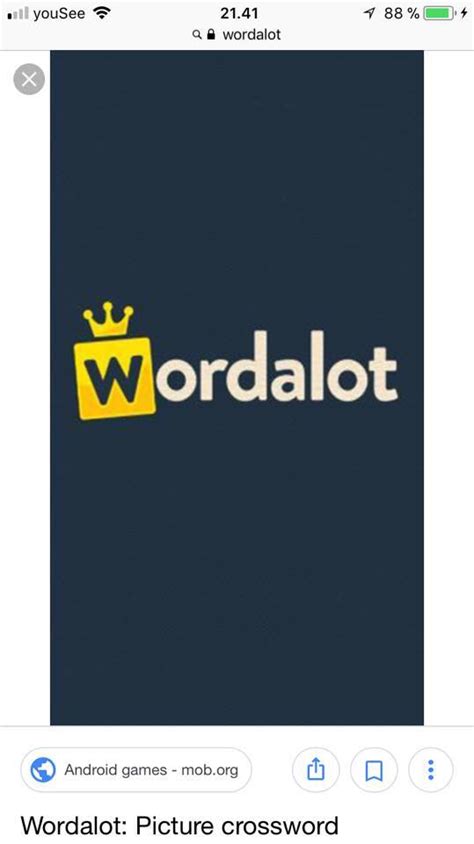 wordalot 1167|Wordalot svar dansk Niveau 1167 .